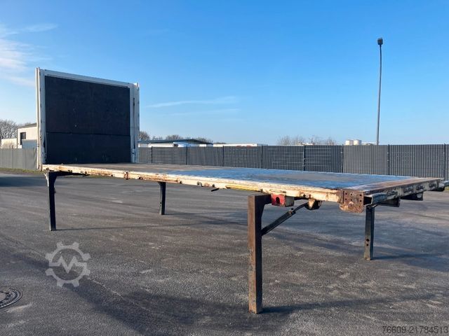 Swap body trailer KRONE Wechselbrücke Pritsche