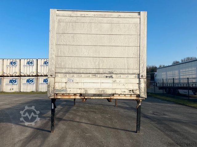 Swap body trailer KRONE Wechselbrücke Pritsche