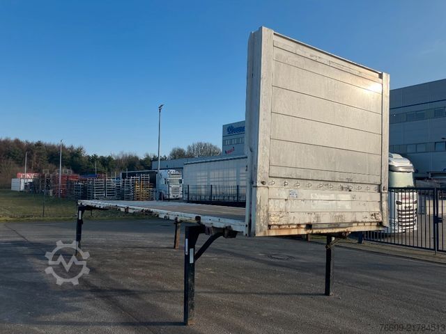 Swap body trailer KRONE Wechselbrücke Pritsche