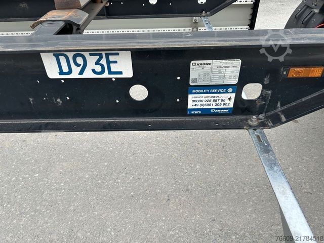 Swap chassis trailer KRONE 2 Achswechselfahrgestell, Typ: MAXI AZW 18 eL3B7