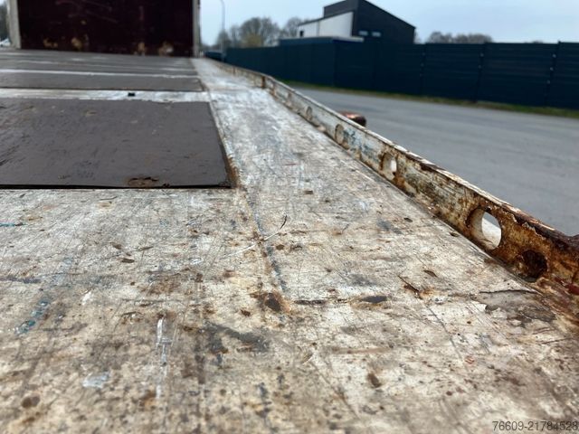 Swap body trailer KRONE Wechselbrücke Pritsche