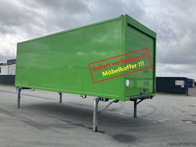 Swap body trailer SPIER Wechselbrücke Koffer