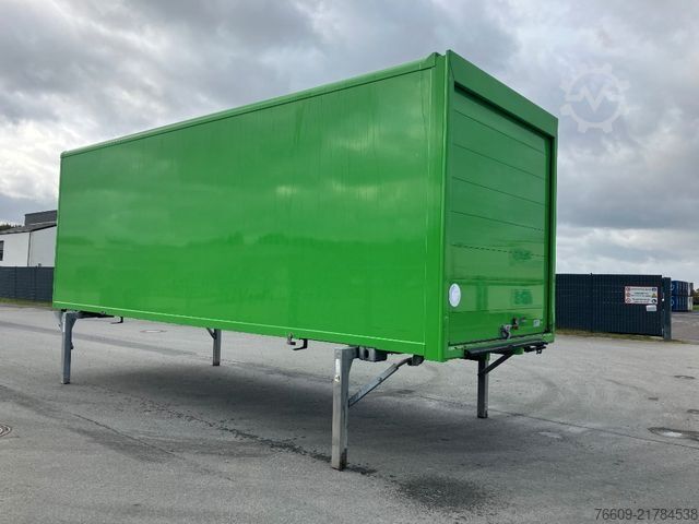 Swap body trailer SPIER Wechselbrücke Koffer