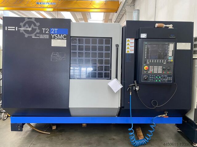 CNC LATHE HWACHEON T2-2T YSMC