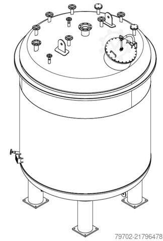 Stainless steel tank 20 cbm  