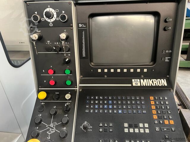 Fräsmaschine MIKRON WF31 D CNC WF 31 D CNC