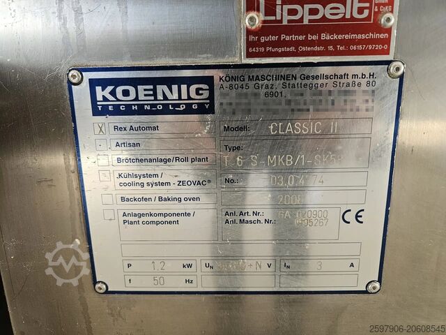 Konig Bon Roll Line Konig konig rex claasic 2 with eco twin800