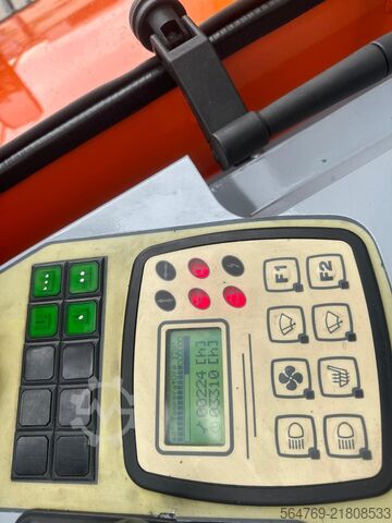 4-way forklift Combilift Hubtex DQ45/Only 3310 h/Telscopic forks