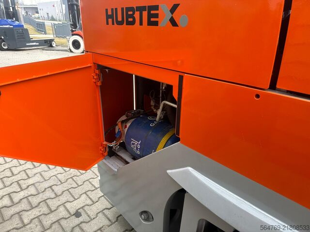 4-way forklift Combilift Hubtex DQ45/Only 3310 h/Telscopic forks