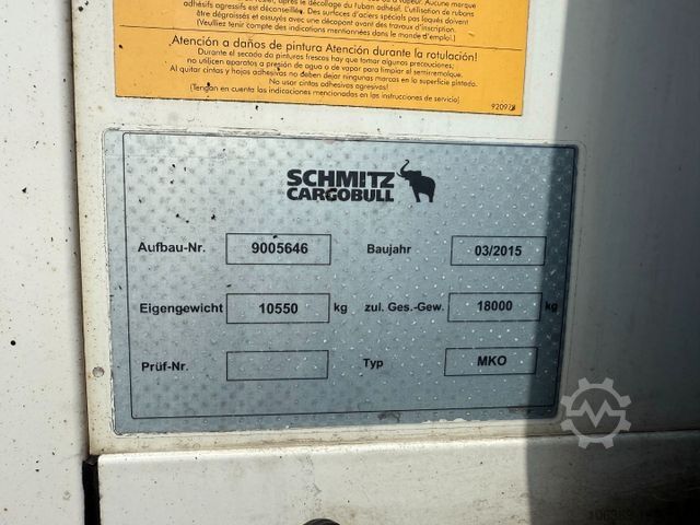 Refrigerated truck IVECO 180E32 Schmitz / Thermo King T-1200R Spectrum