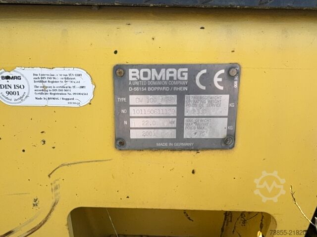 Combi Roller Bomag BW 100 AC-3