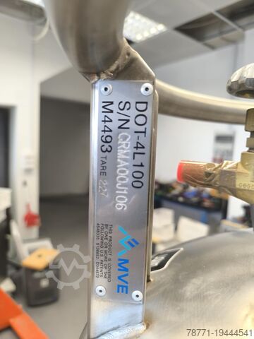Liquid Nitrogen Cylinder MVE 180LP Cryo-Cyl