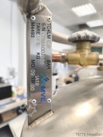 Liquid Nitrogen Cylinder MVE 180LP Cryo-Cyl