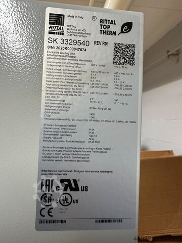 Rittal TopTherm enclosure cooling units RITTAL TOPTHERM