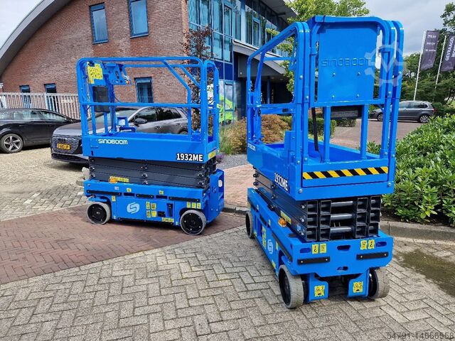 Scherenhebebühne Sinoboom 1932ME (NIEUW, binnen 48h geleverd)