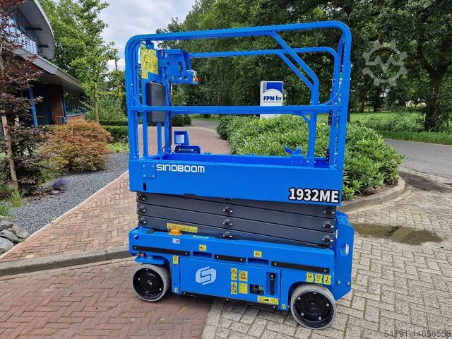 Scherenhebebühne Sinoboom 1932ME (NIEUW, binnen 48h geleverd)