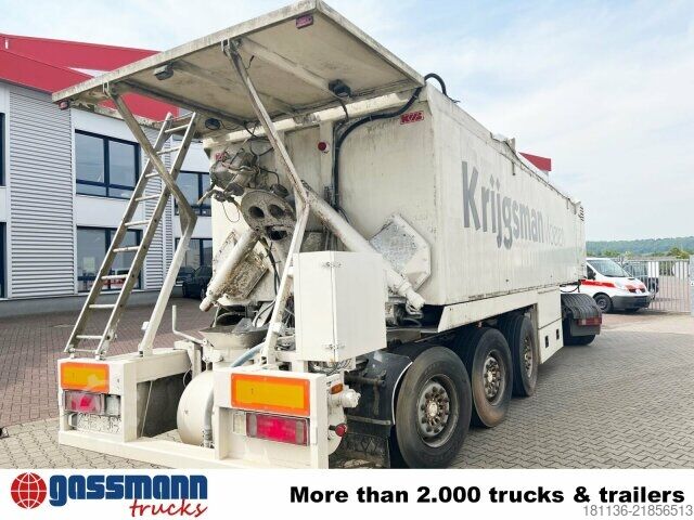 Semitrailer  KWB, P-393-STI-R-1, 2x Lenkachse,