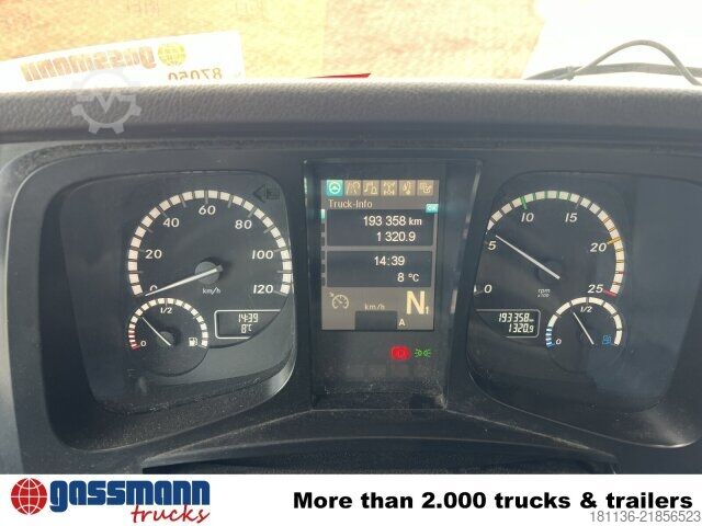 Special purpose truck Mercedes-Benz Arocs 3253 K 8x4/4, Retarder, Stahlmulde ca.
