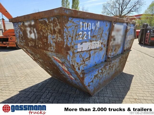 Roll-off container  Absetzcontainer ca. 10m³ offen