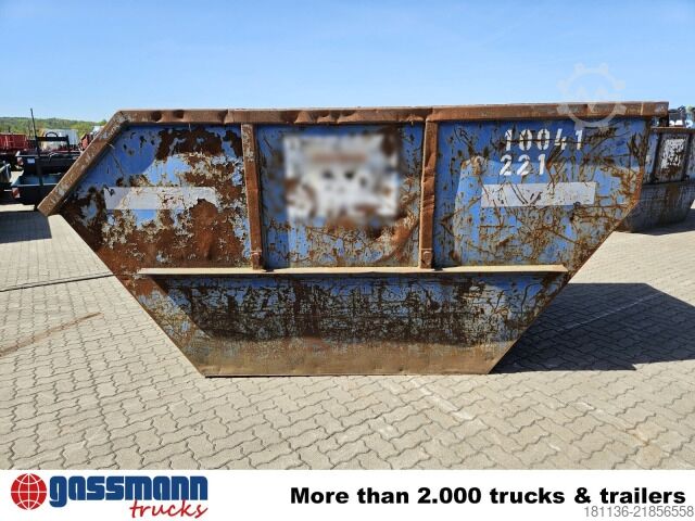 Roll-off container  Absetzcontainer ca. 10m³ offen