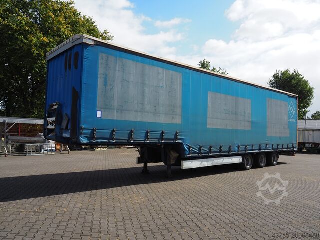 Open trailer with tarpaulin Krone SD