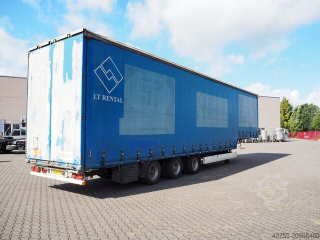 Open trailer with tarpaulin Krone SD