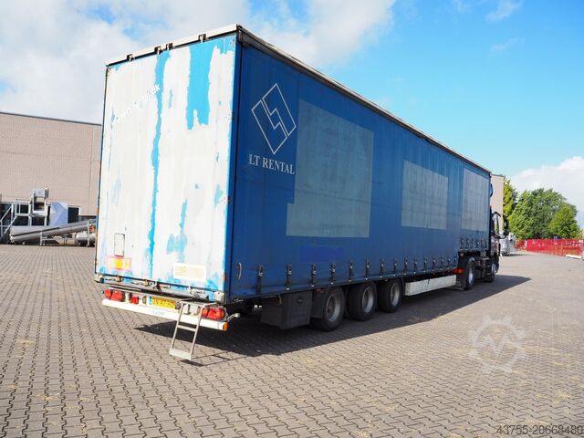 Open trailer with tarpaulin Krone SD