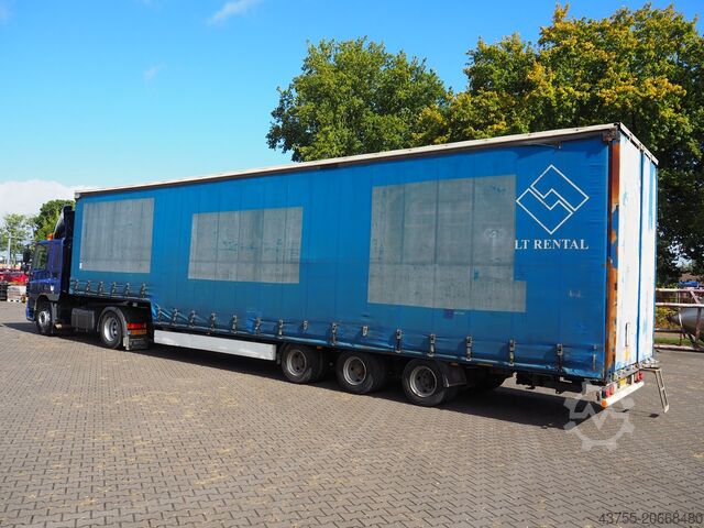 Open trailer with tarpaulin Krone SD