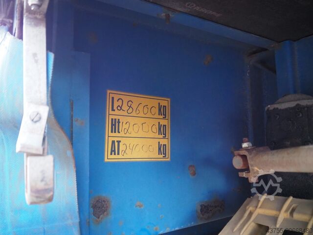 Open trailer with tarpaulin Krone SD