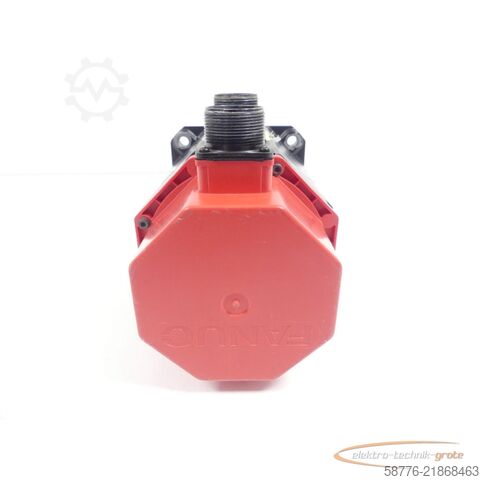Control unit Fanuc A06B-0123-B077 AC Servo Motor SN: C988C4189 mit Pulsecoder
