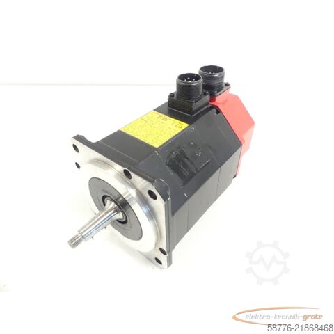 Control unit Fanuc A06B-0123-B077 AC Servo Motor SN: C988C4213 mit Pulsecoder