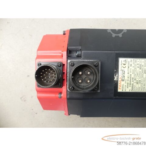 Control unit Fanuc A06B-0141-B177 # E000 AC Servo Motor SN: C962A4232