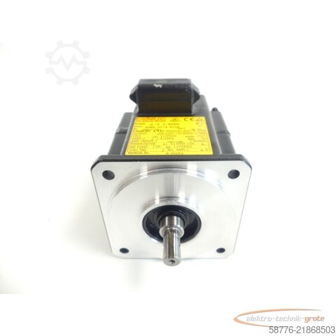 Control unit Fanuc A06B-0218-B200 AC Servo Motor SN: C061F1951 ohne Pulsecoder