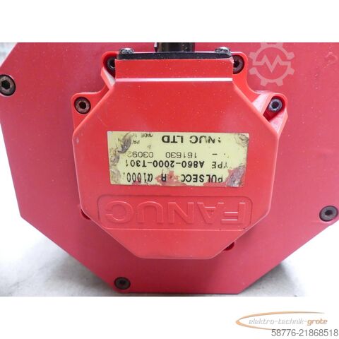 Control unit Fanuc A06B-0266-B100 SN: C03XA7279 mit A860-2000-T301 Pulsecoder