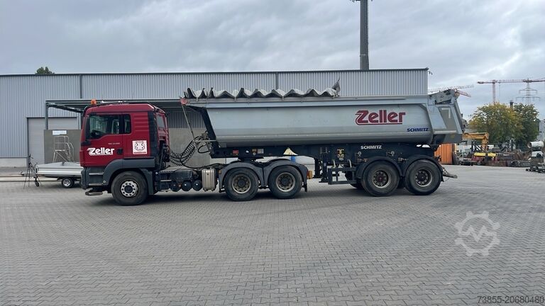 Kipper MAN TGS 33.500 with Schmitz Cargobull SGF S2 (NEW ENGINE)