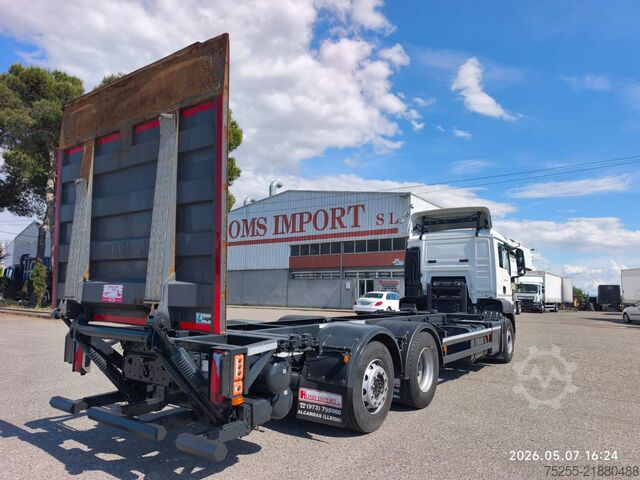 Truck chassis MAN 26.360 TGS 6X2 EURO 6