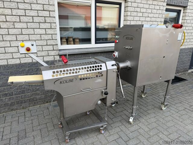 Meat processing machine Kolbe MW100 + Kolbe PM150
