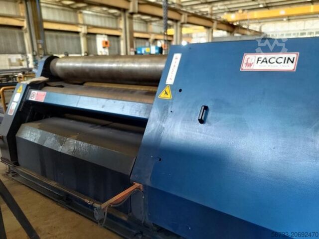 Hydr. Vierwalzen-Rundbiegemaschine FACCIN 4HEL 2100 x 20/15 mm