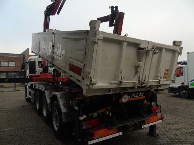 Crane truck MAN TGS 32.400 + PALFINGER PK23.001EH + HOOKSYSTEM ...