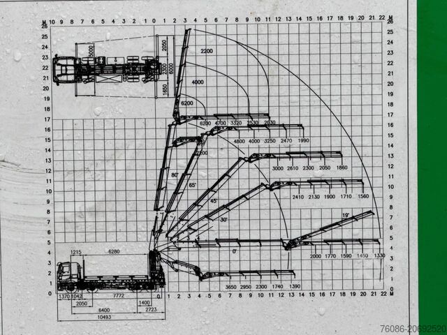 Crane HMF 55 tm met Flyjib