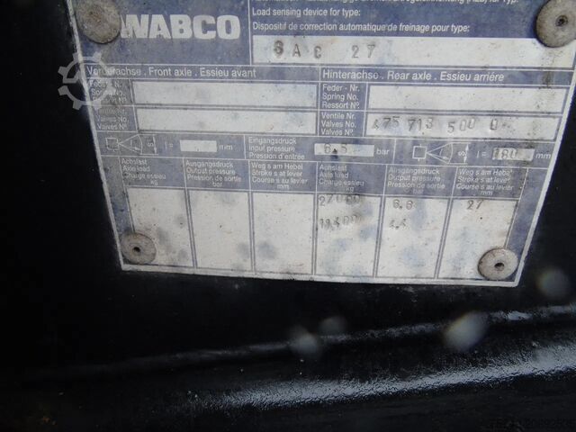 Seitenladersystem Klaus 20FT + SELF PROPPELED ENGINE + FULLY WORKING