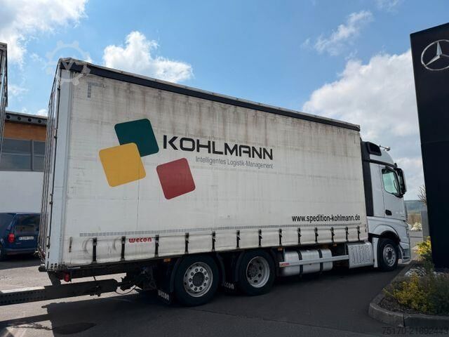 Sliding tarpaulin Mercedes-Benz Actros 2542 L 6x2 Standklima Retarder