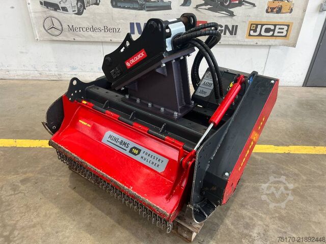 Shredder Seppi M. MINI-BMS 105 Forstmulcher / OQ45-5 / 5-10 to DE