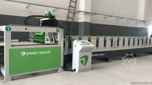 Trapezoidal Sheet Roll Forming Machine DMMET GROUP 27/200 Smart Trapez