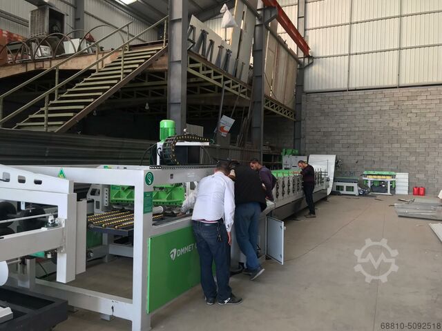 Trapezoidal Sheet Roll Forming Machine DMMET GROUP 27/200 Smart Trapez