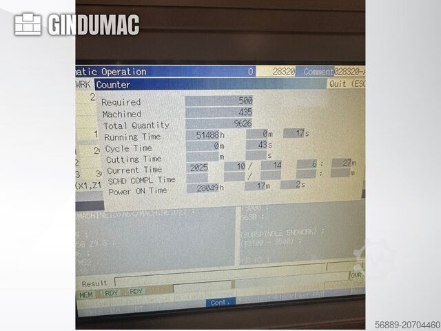 Swiss Type Turning Machine Citizen CINCOM A32-VII CL