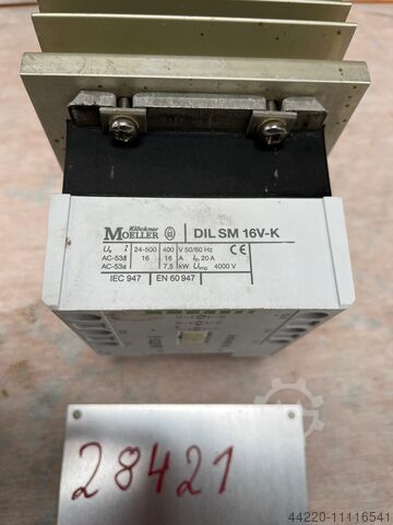 Semiconductor protection 28421 Fabrikat Klöckner Moeller Typ DIL SM  16 V-k