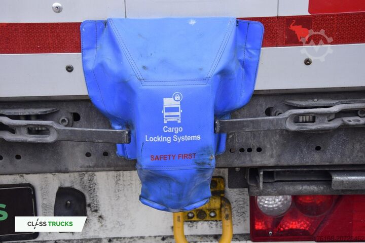 Open semitrailer with tarp SCHMITZ CARGOBULL SCS24/L Varios