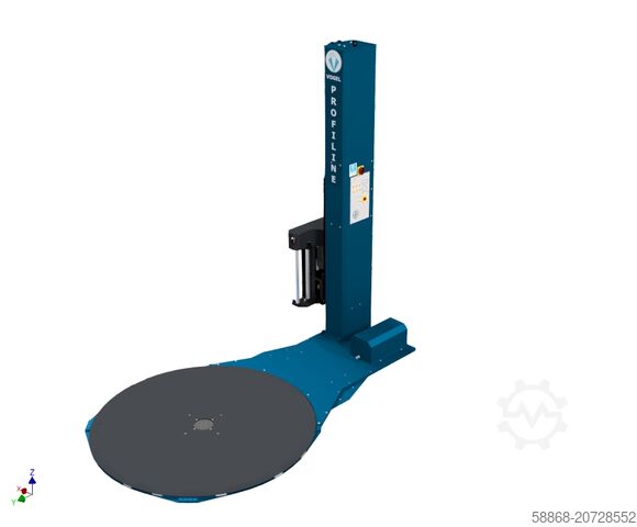 Palettenwickler mit ultraflachem Teller Vogel Verpackungen Profiline LP