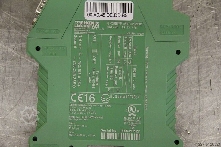 Interface converter Phoenix Contact Basic 232/422/485